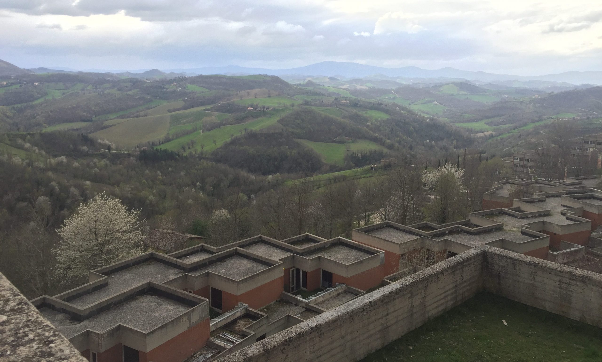 View from the roof of Aquilone