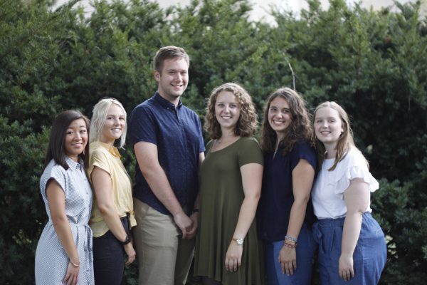 group photo of six PRSSA exec team members